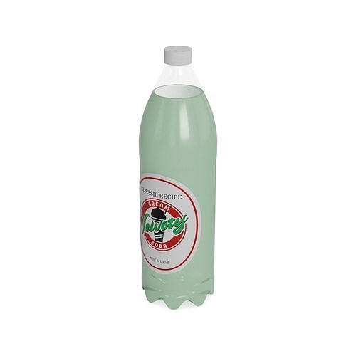 Fizzy soft drinks Cream Soda Dream Low-poly 3D model