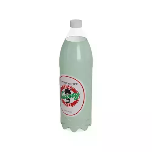 Fizzy soft drinks Cream Soda Dream Low-poly 3D model