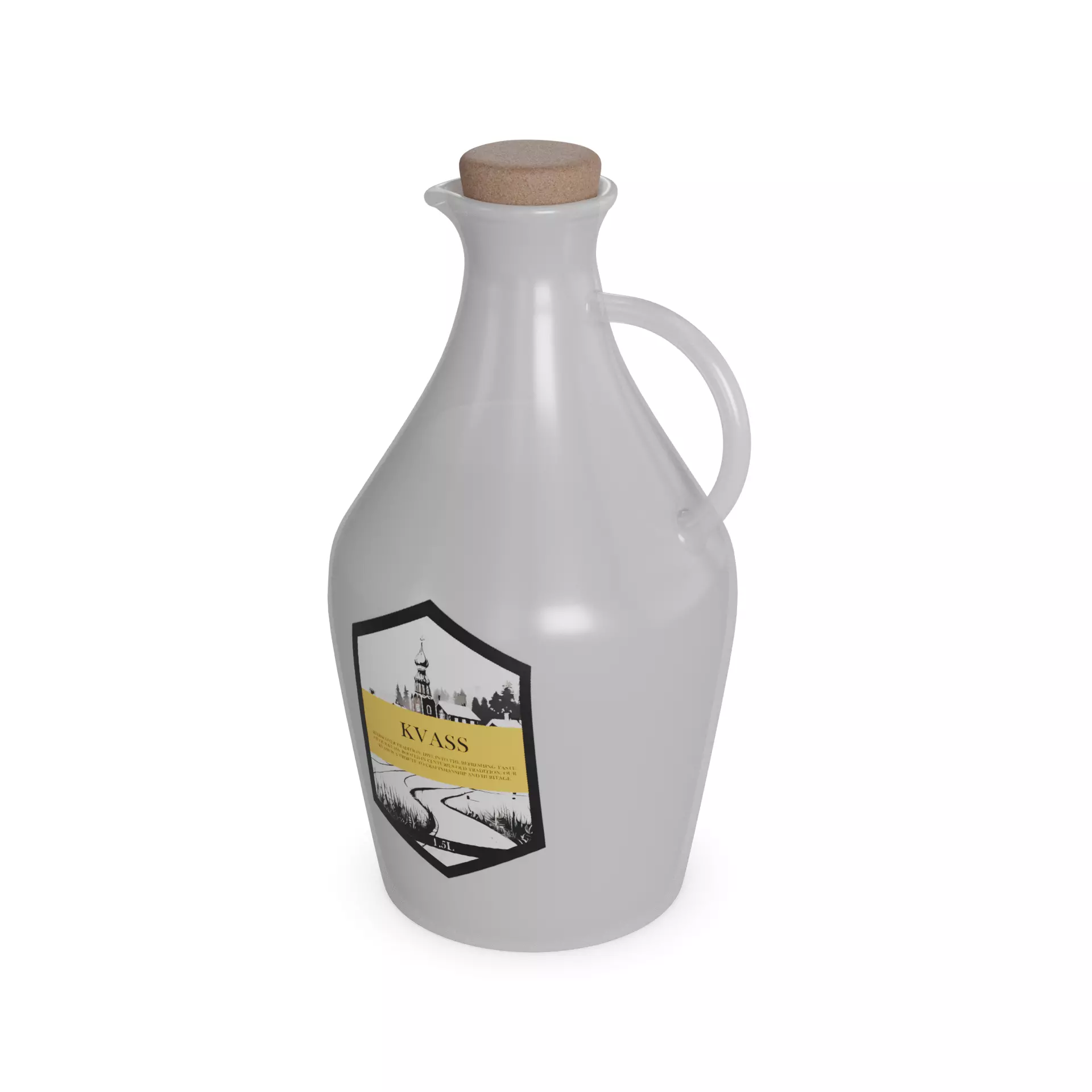 Kvass Kvass Low-poly 3D model_0