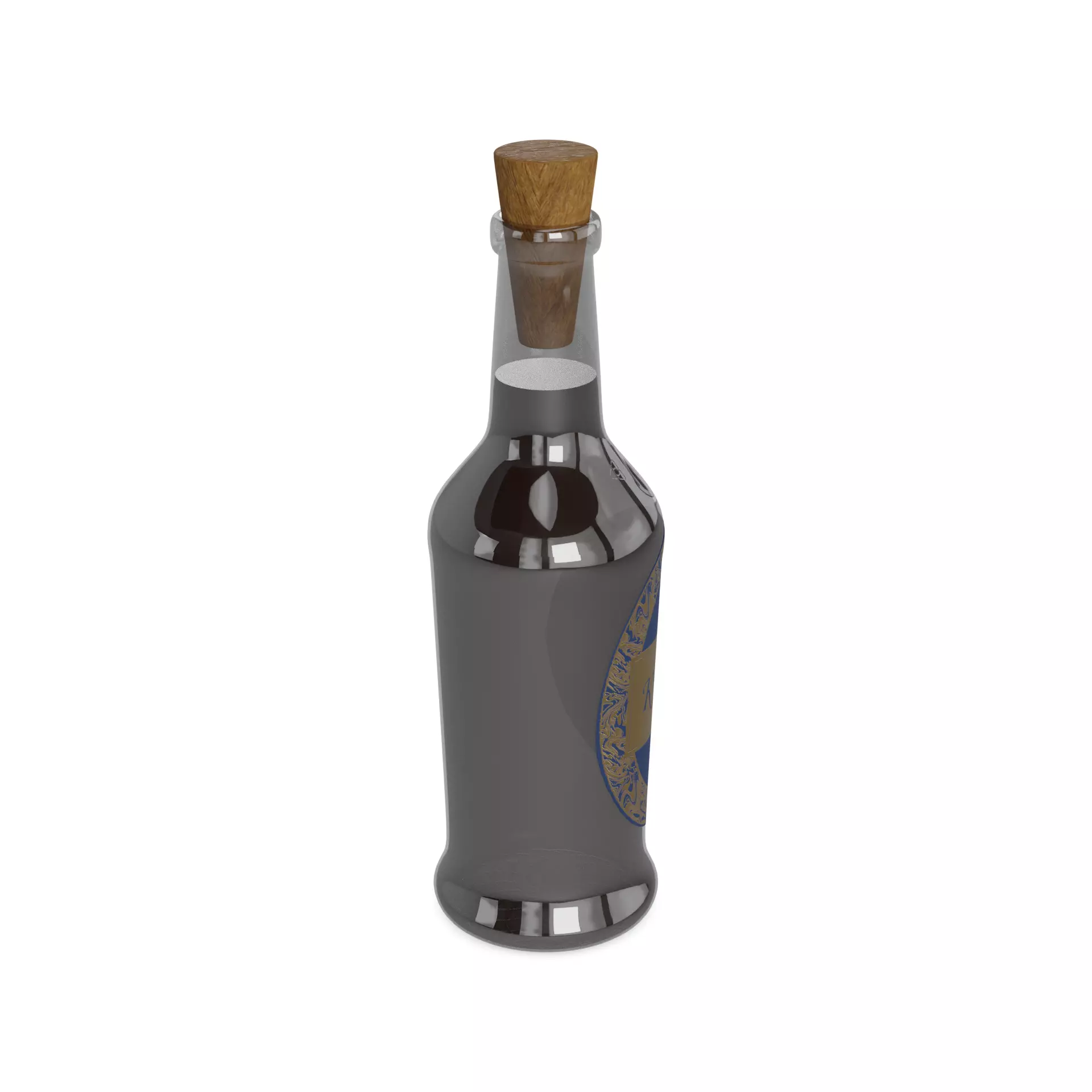 Kvass Kvass Low-poly 3D model_0
