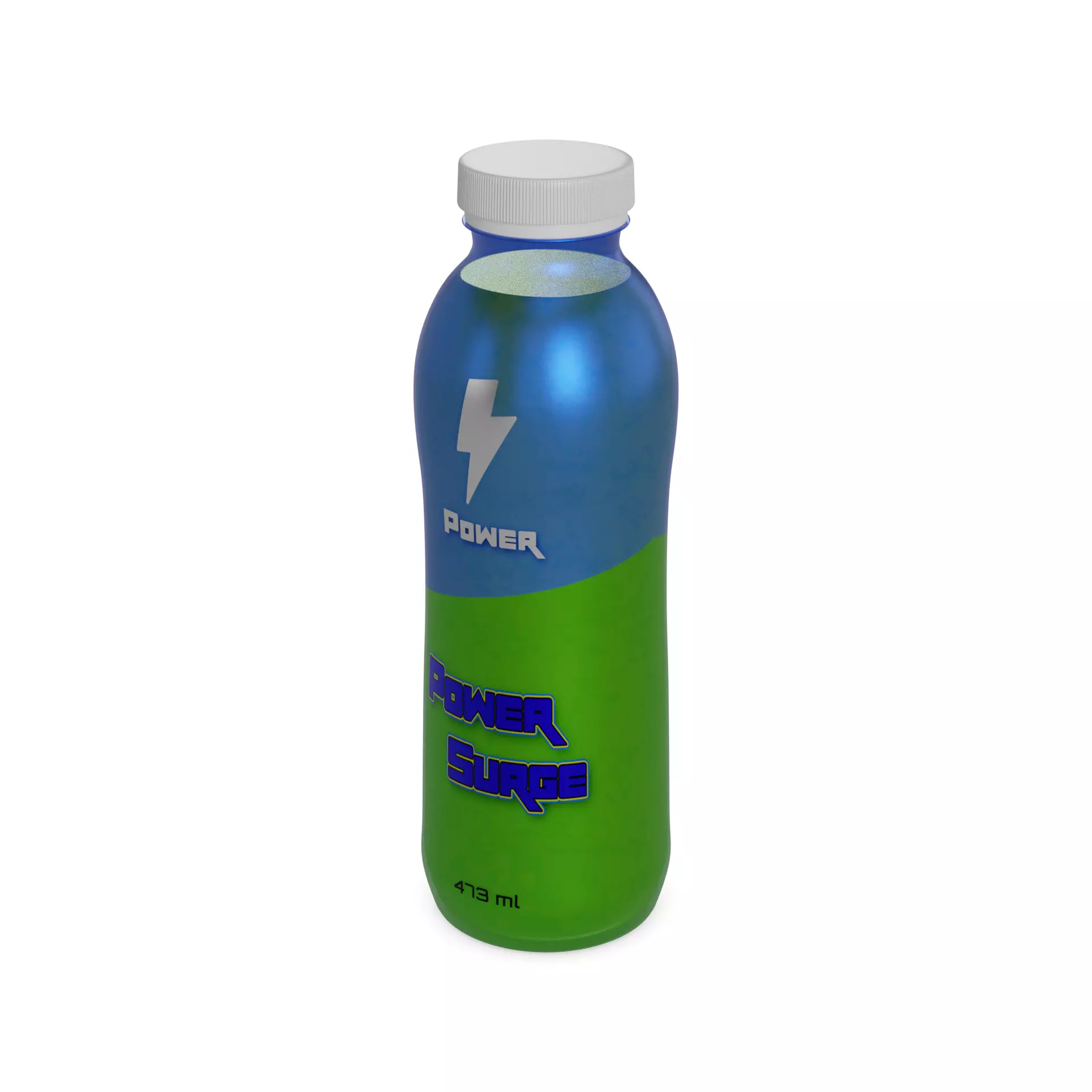 Energy drinks Power Surge 3D model_0