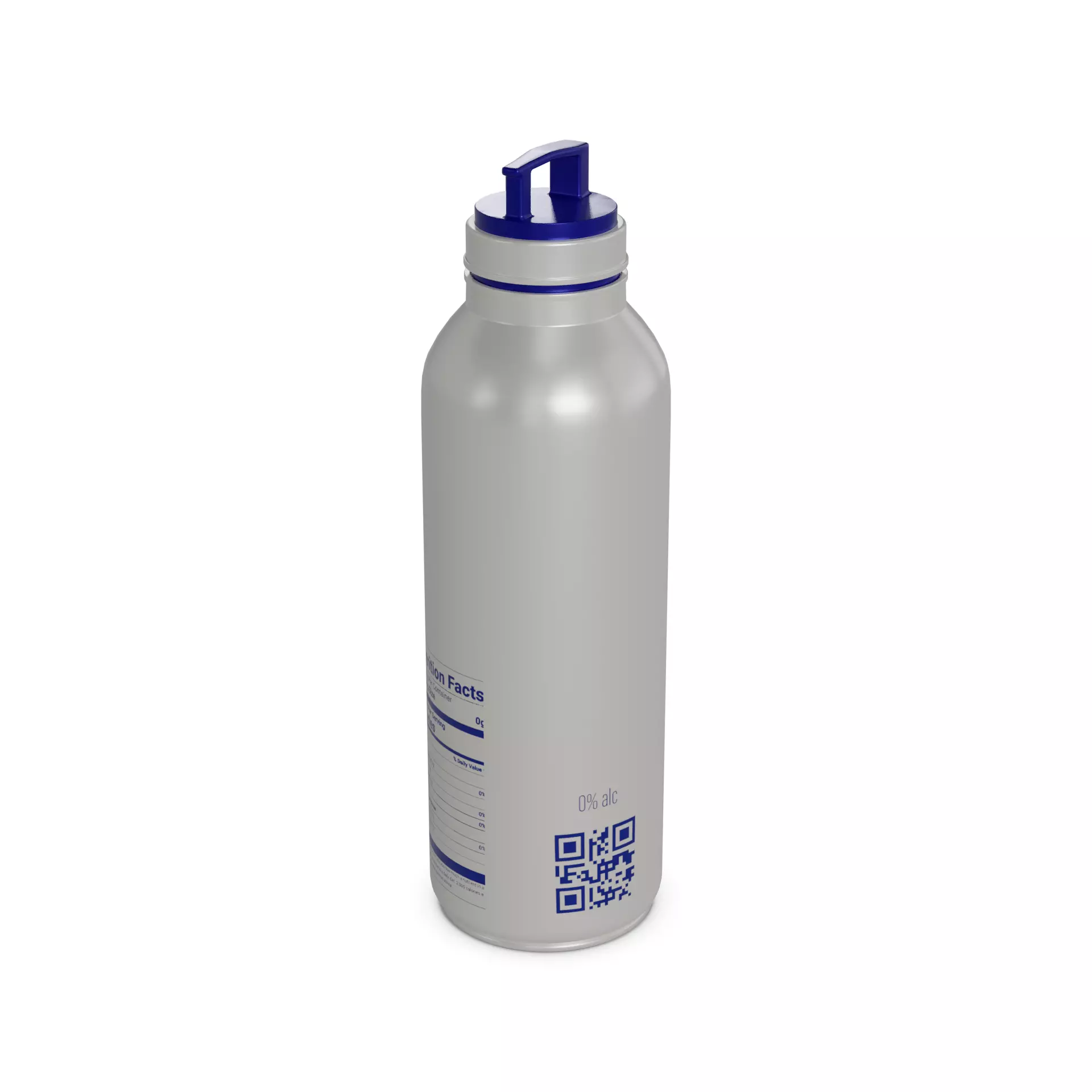 Sports and functional drinks Energy Surge Low-poly 3D model_0