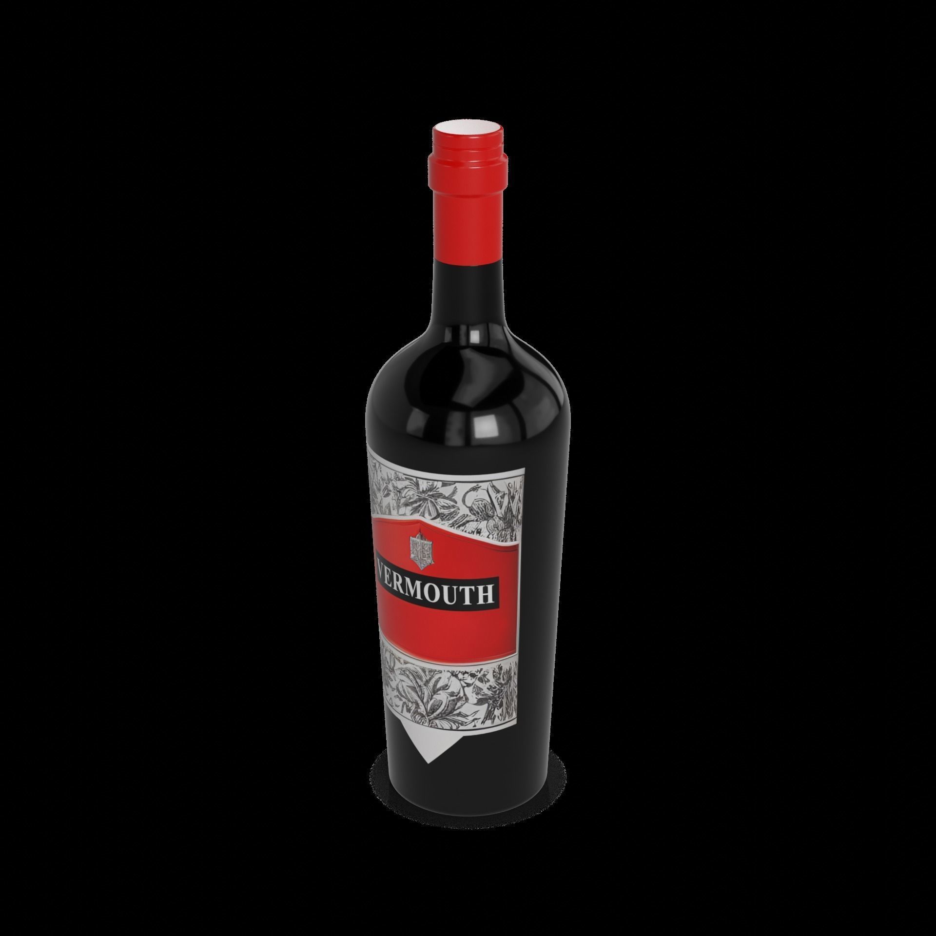 Vermouth Vermouth Low-poly 3D model_1