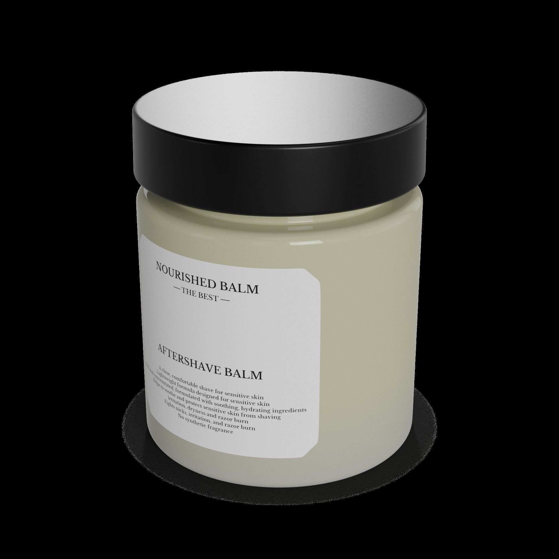 Aftershave lotions and creams Aftershave Balm 3D model_1