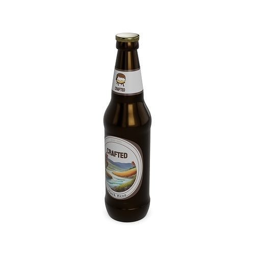 Single Items Dark Beer 3D model