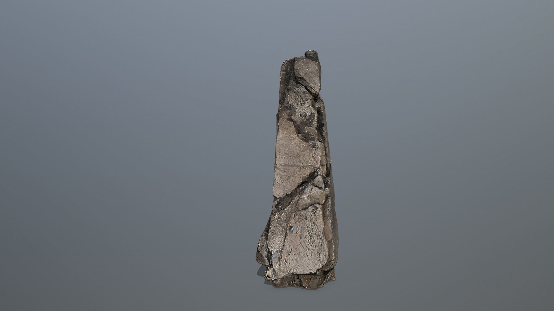 old Rock 3 Low-poly 3D model_9