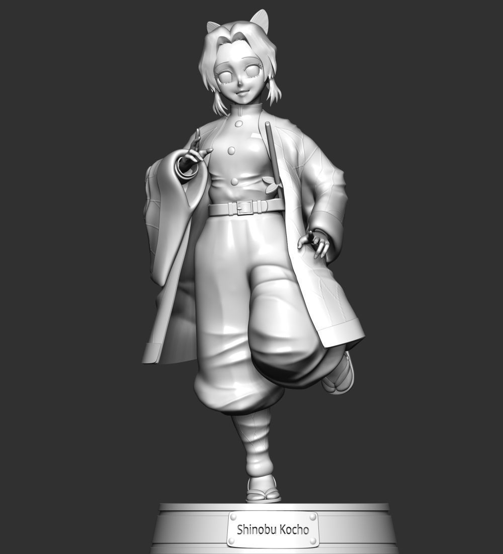 Shinobu Kocho - Kimetsu no Yaiba 3D print model_10