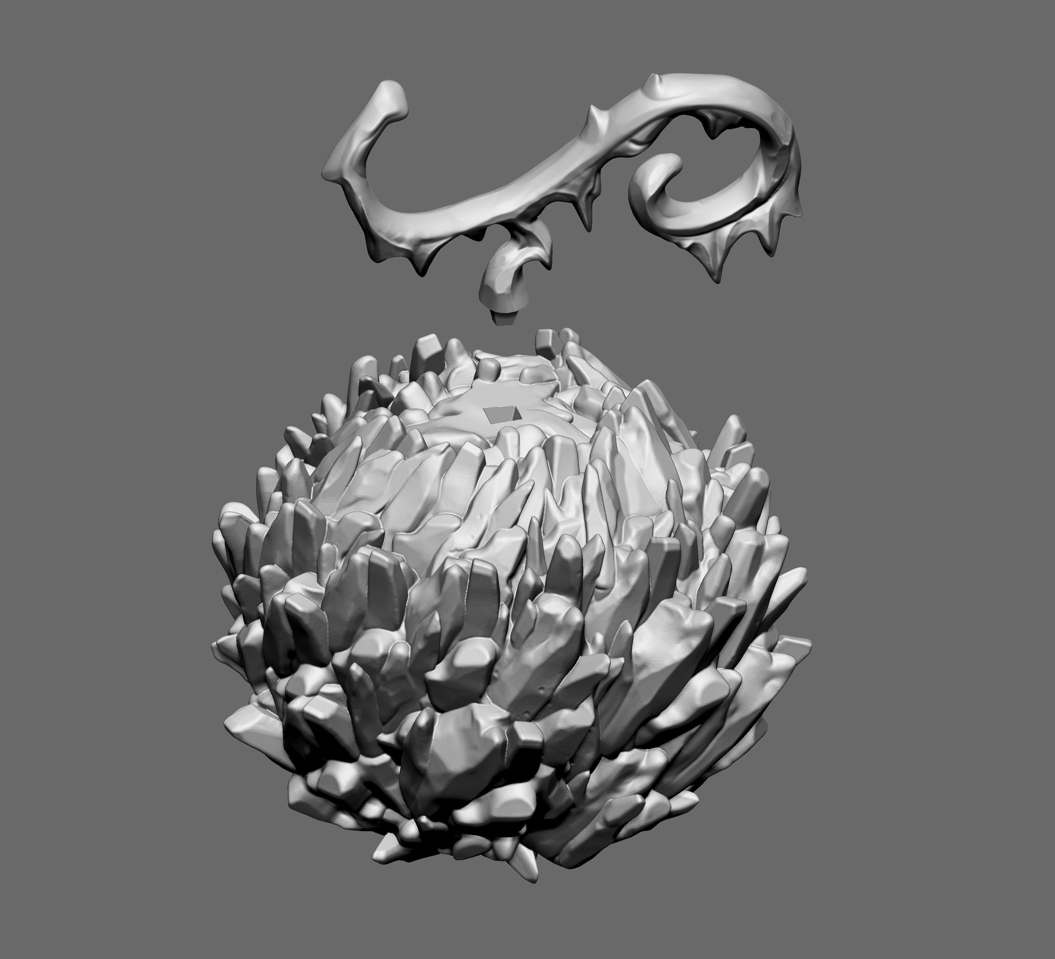 HieHie no Mi -Kuzan -Aokiji 3D print model_6