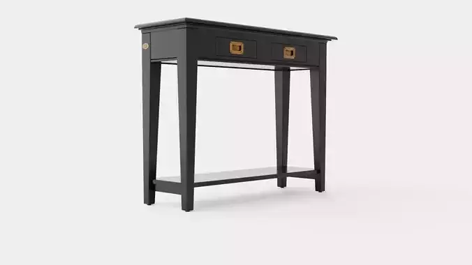 Bayberry console table black