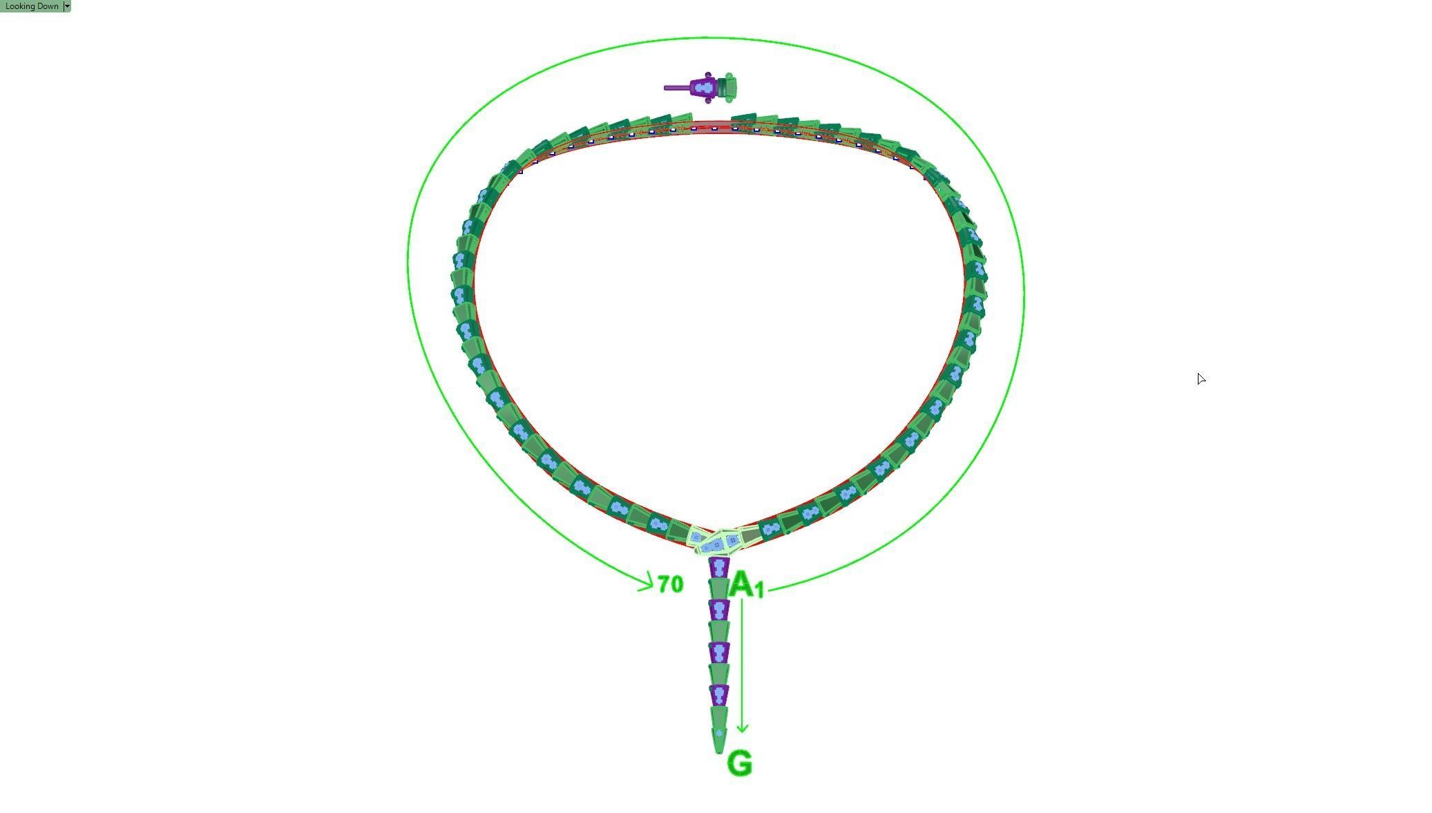 Necklace 3D print model_8