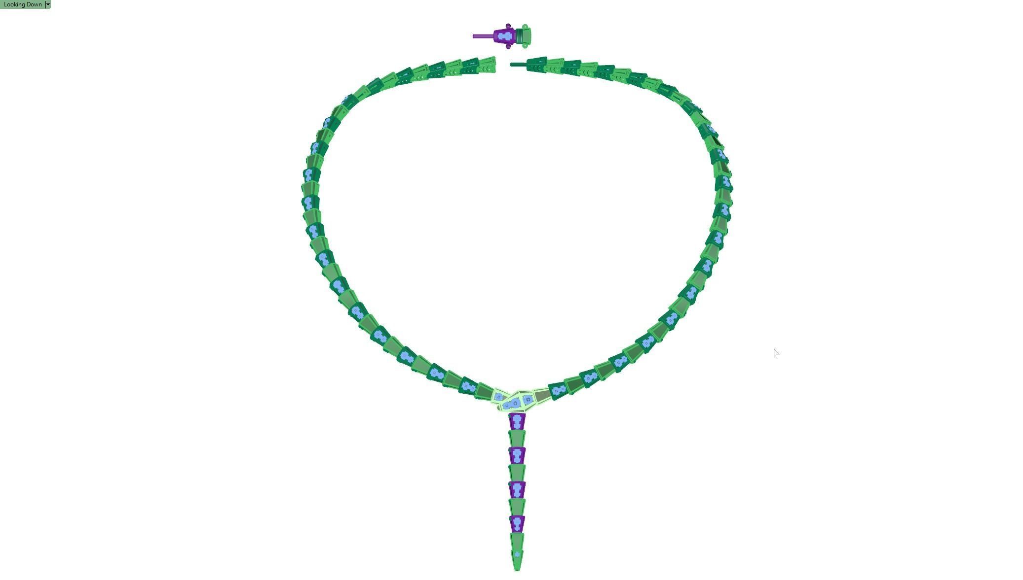 Necklace 3D print model_5