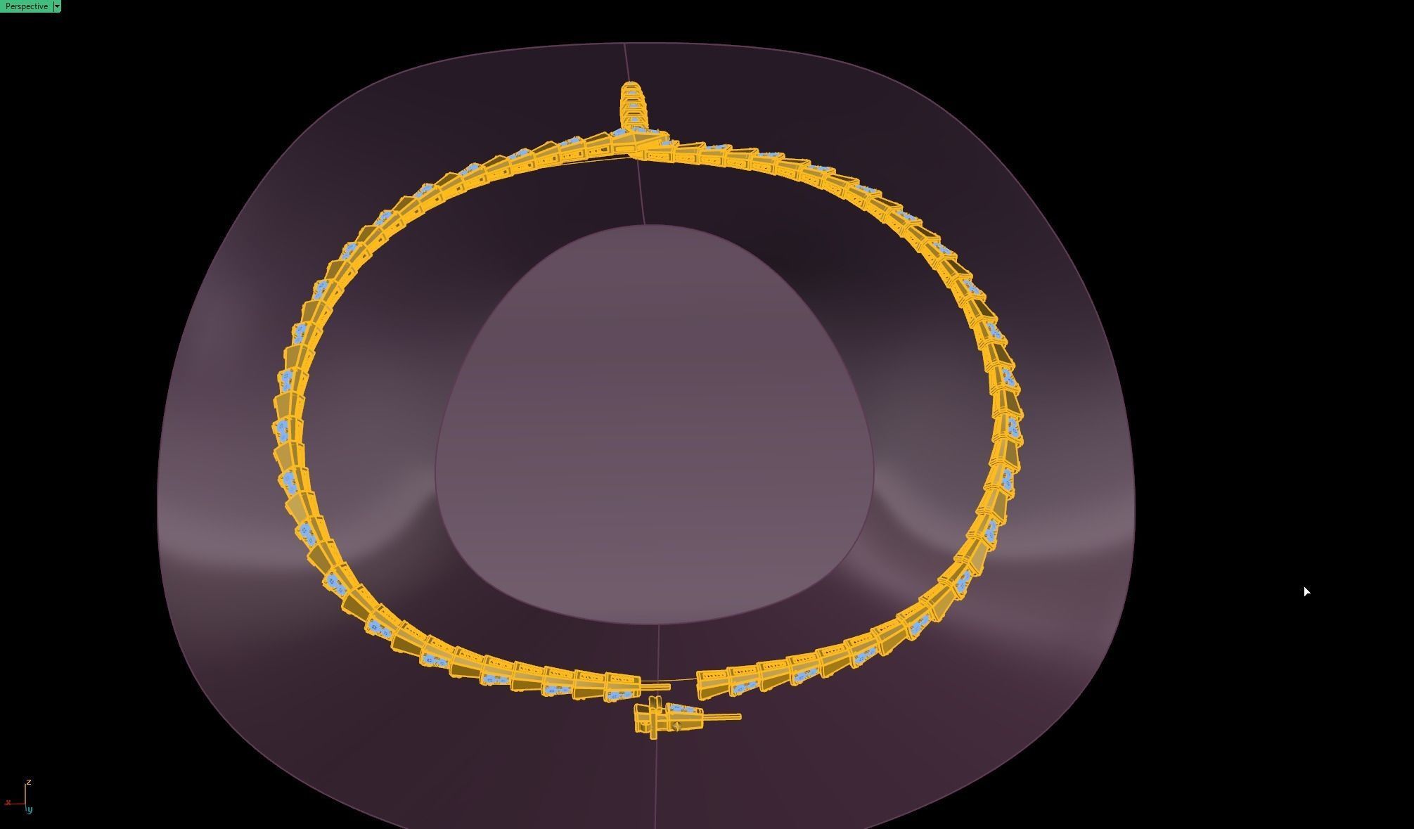 Necklace 3D print model_2