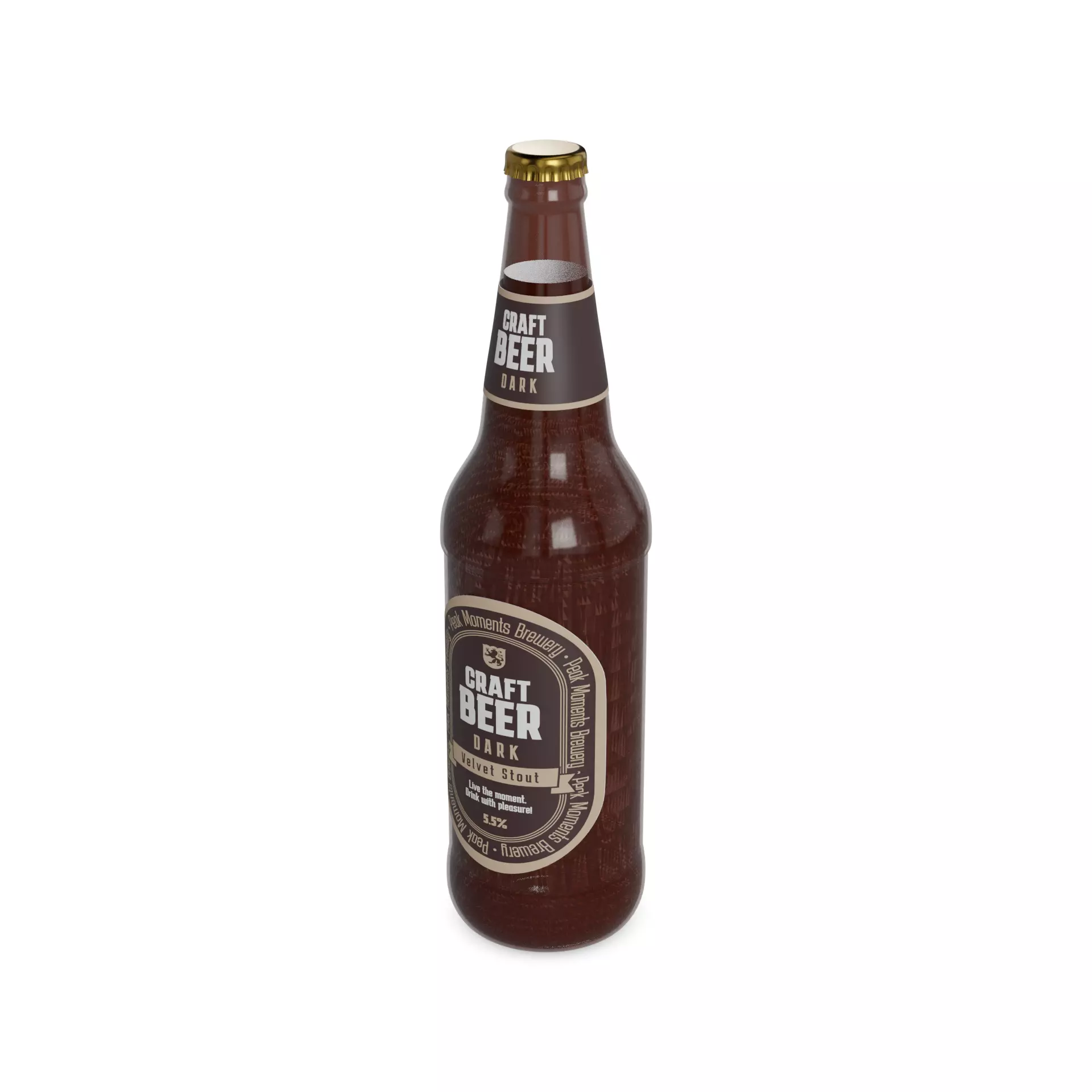 Single Items Craft Beer 3D model_0