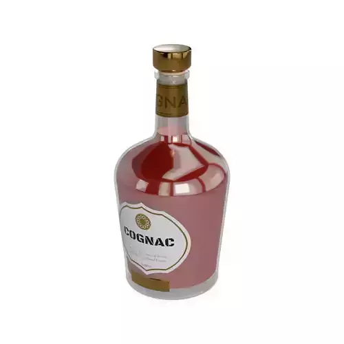 Cognac Cognac Low-poly 3D model