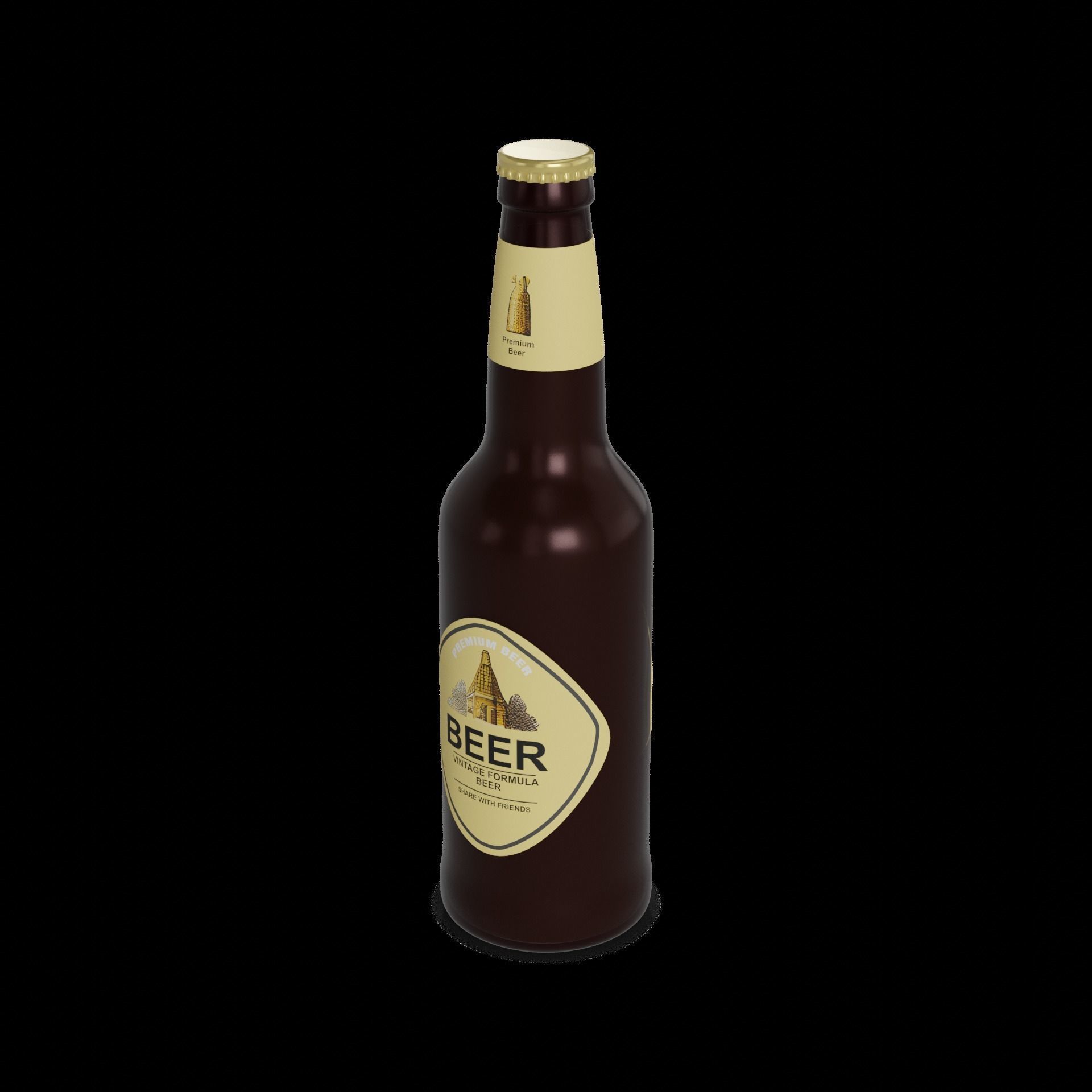 Multipack Beer Multipack 3D model_1