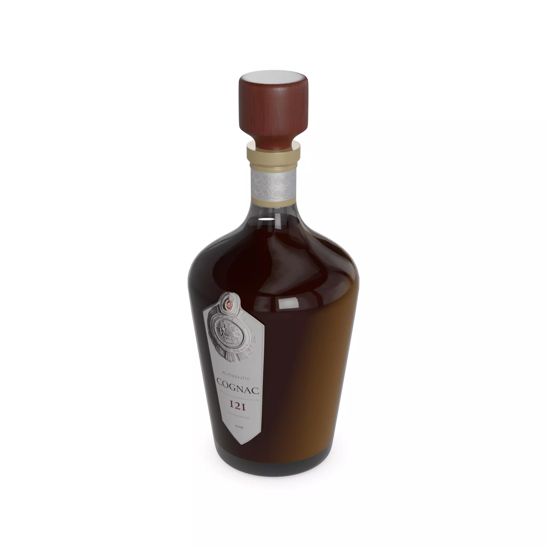 Cognac Cognac Low-poly 3D model