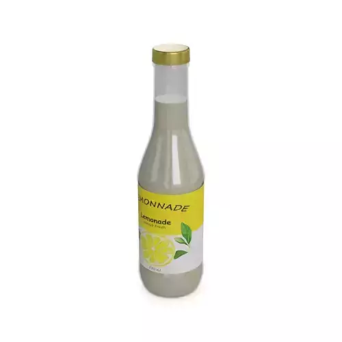 Other non-alcoholic drinks Lemonade Low-poly 3D model