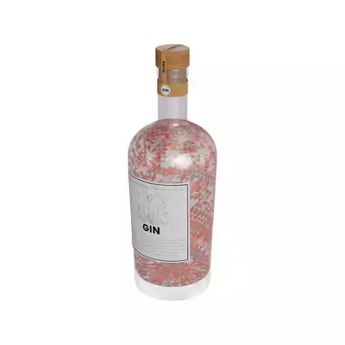Gin Gin Low-poly 3D model