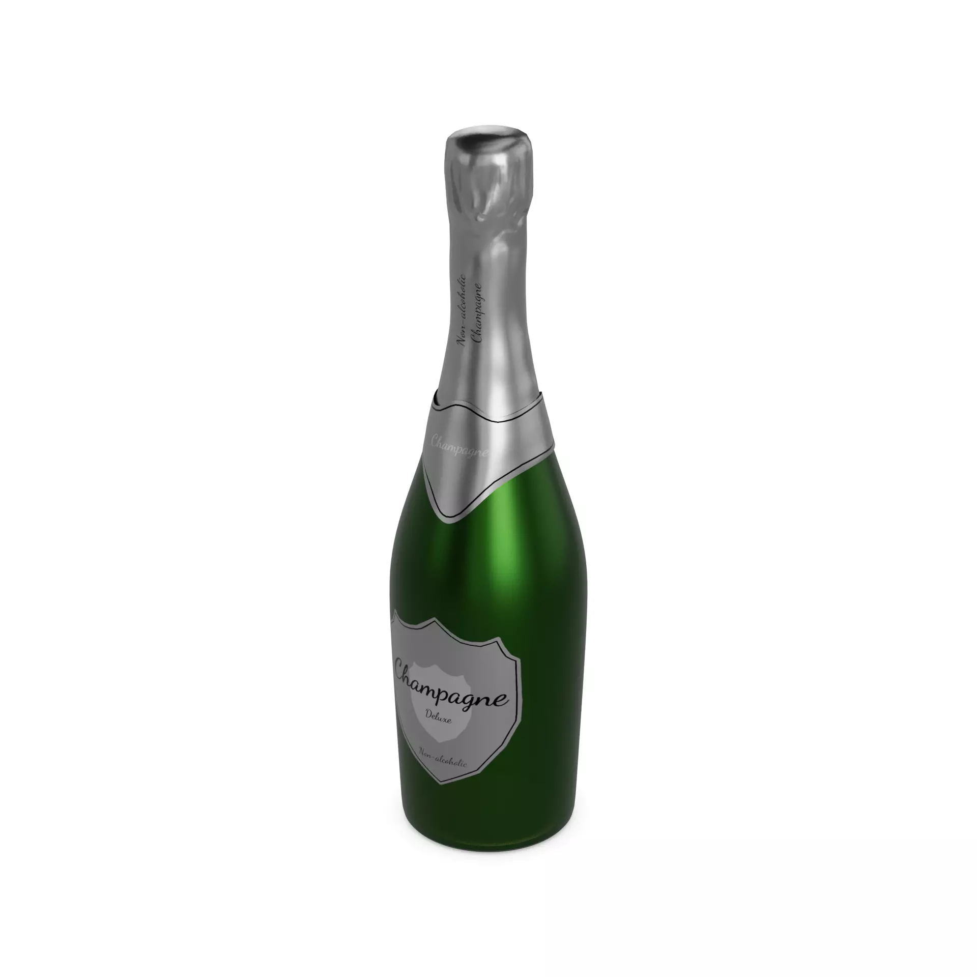 Non-alcoholic sparkling wine Non-alcoholic Sparkling Wine 3D model_0