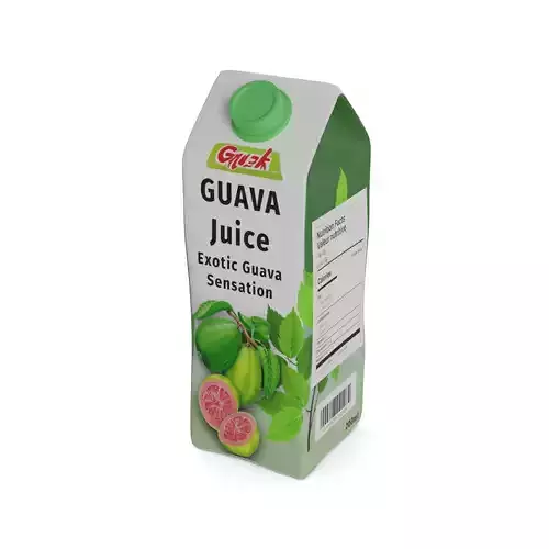 Nectars and juice drinks Guava Juice Drink Low-poly 3D model