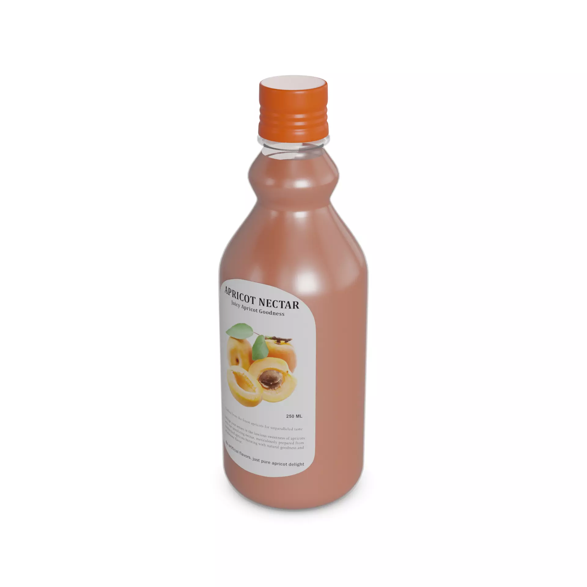 Juice Apricot Nectar 3D model_0