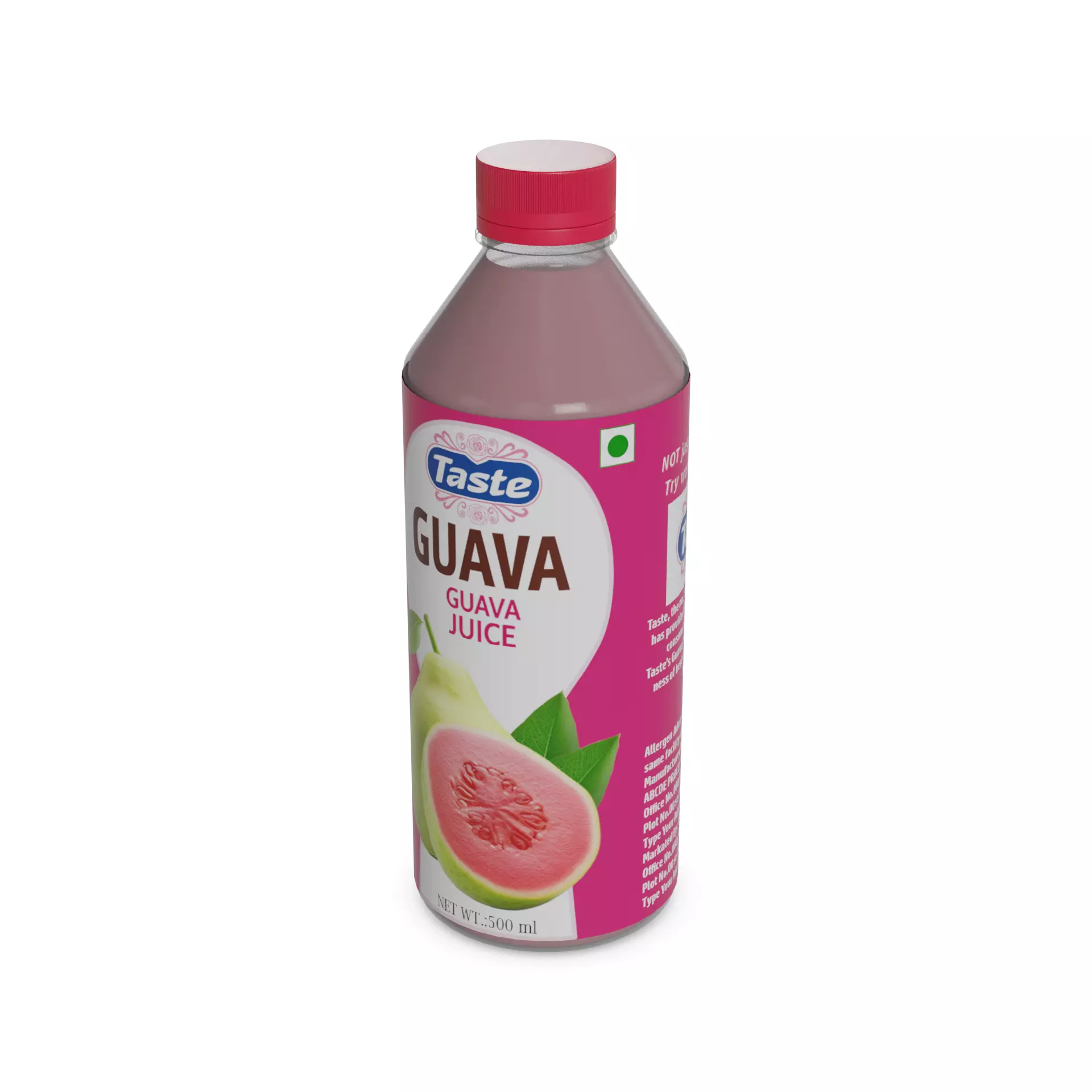 Juice Guava Juice Low-poly 3D model_0