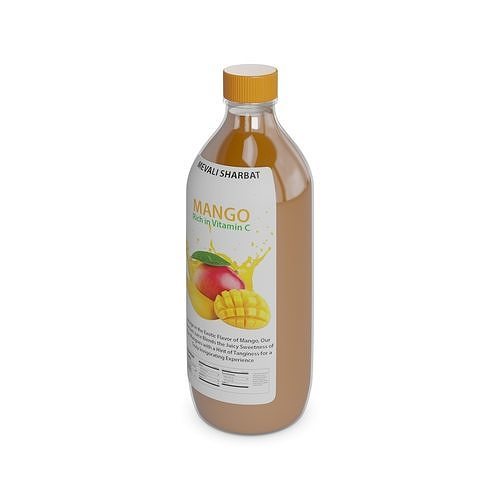 Juice Mango Juice 3D model
