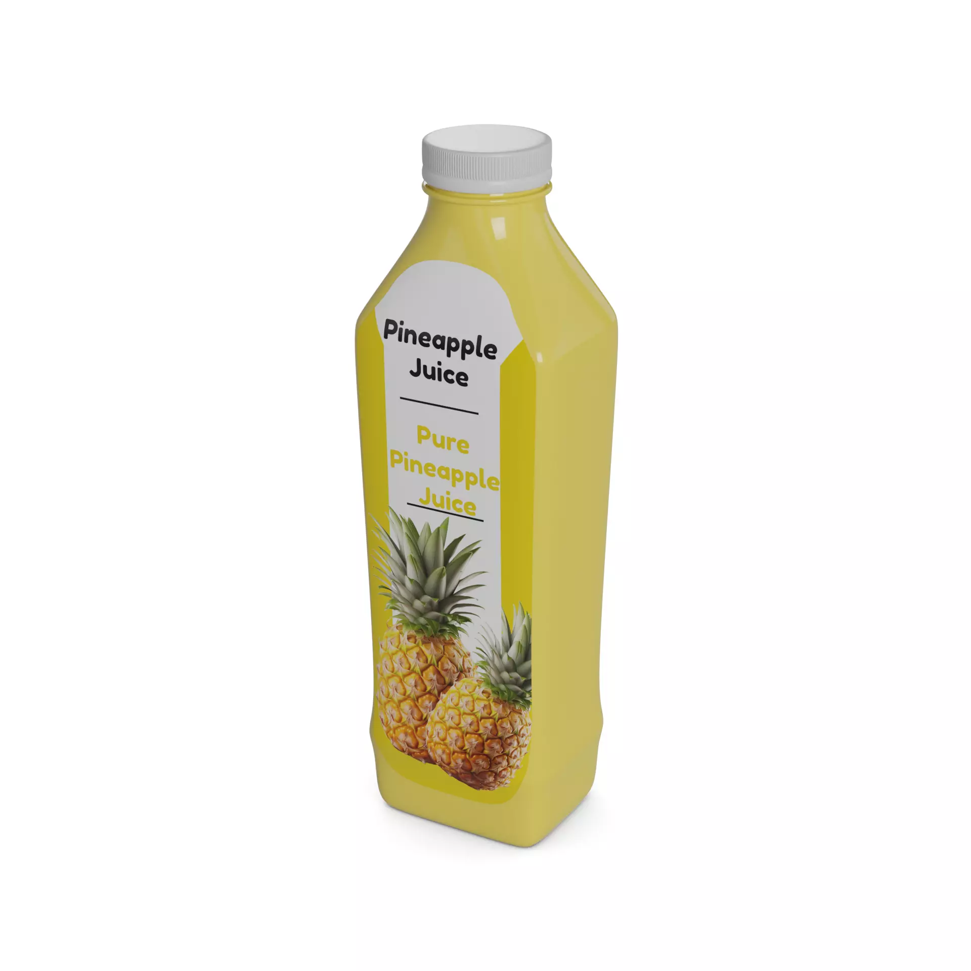 Juice Pineapple Juice 3D model_0