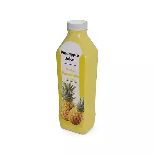 Juice Pineapple Juice 3D model
