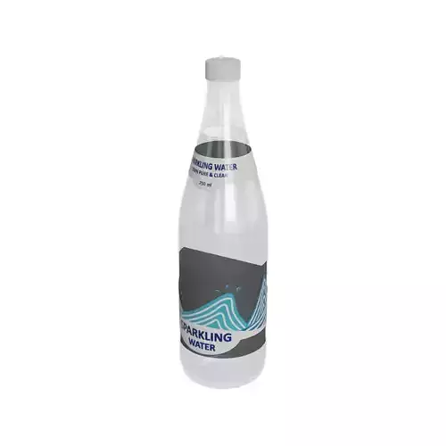 Sparkling water Sparkling Water Low-poly 3D model