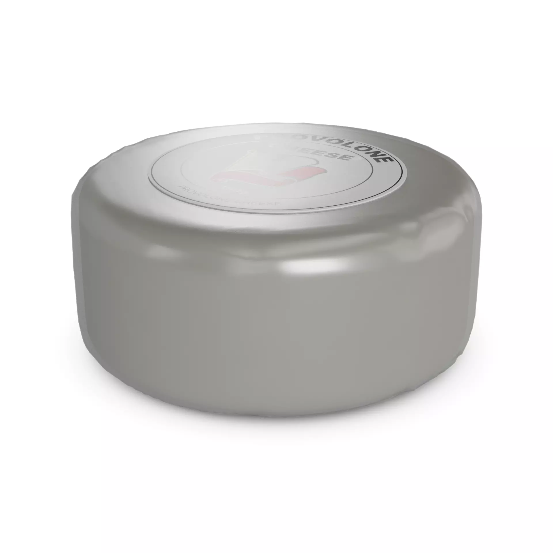 Hard cheese Provolone Cheese Low-poly 3D model_0