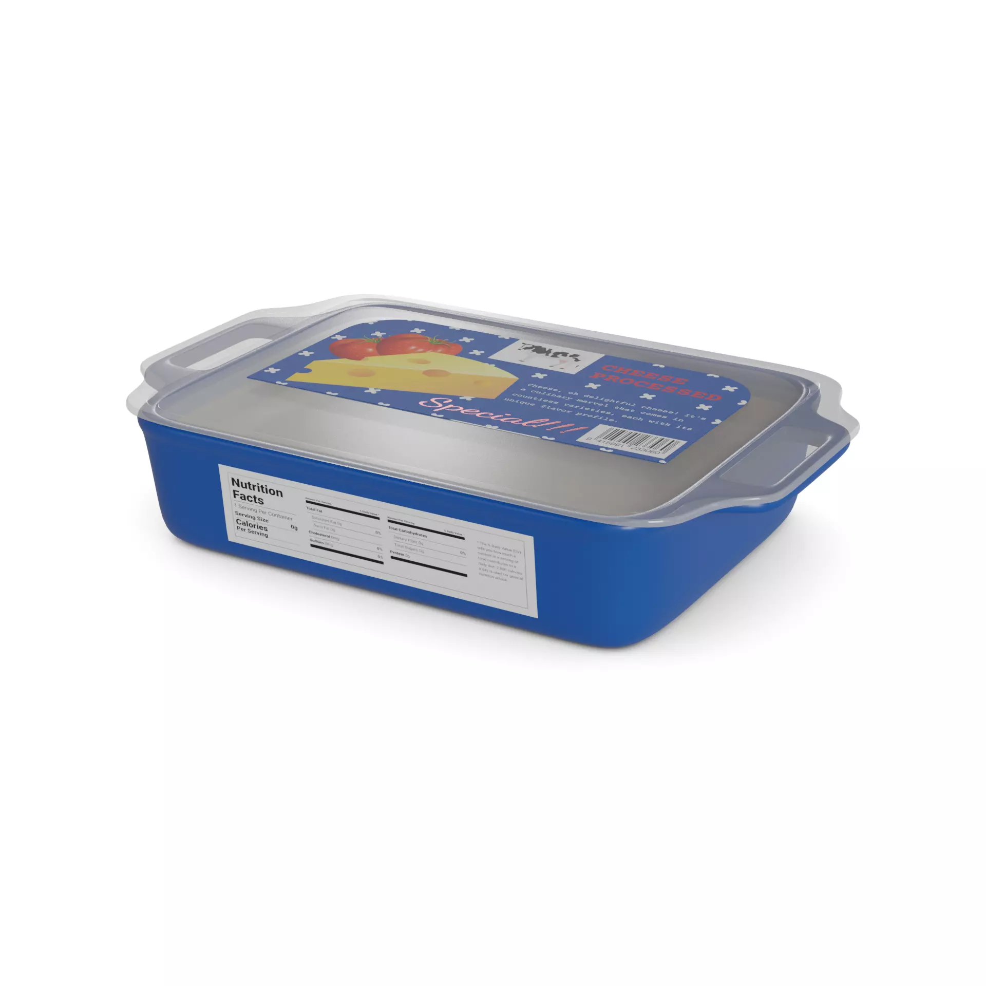 Processed cheese Processed Cheese 3D model