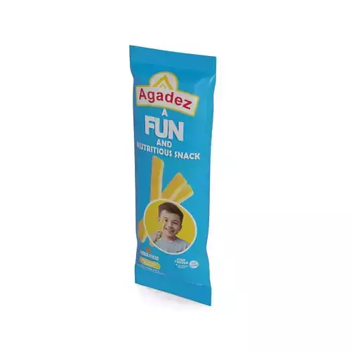 Processed cheese Processed Cheese Sticks Low-poly 3D model