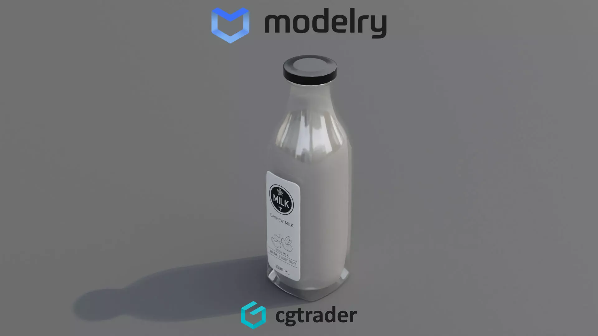 Cashew Milk 3D model_0
