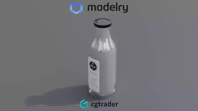 Cashew Milk 3D model
