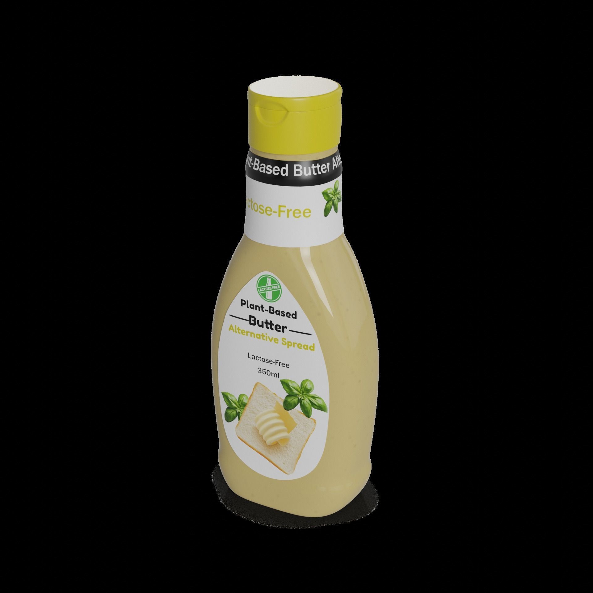 Plantbased butter alternatives Plant-Based Butter Alternative... 3D model_1