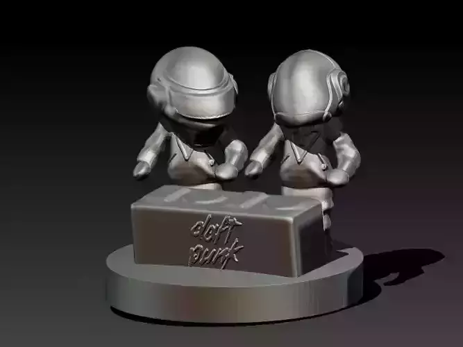 Daft Punk 3D print model