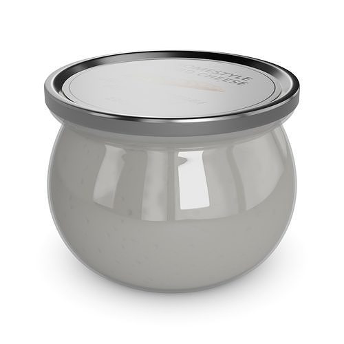 Curd cheese spread Curd Cheese Spread 3D model