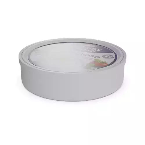 Curd cheese spread Curd Cheese Spread Low-poly 3D model