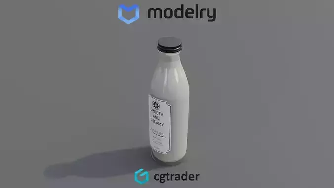 Buttermilk 3D model