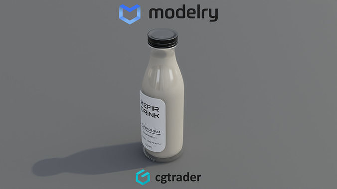 Kefir Drink 3D model