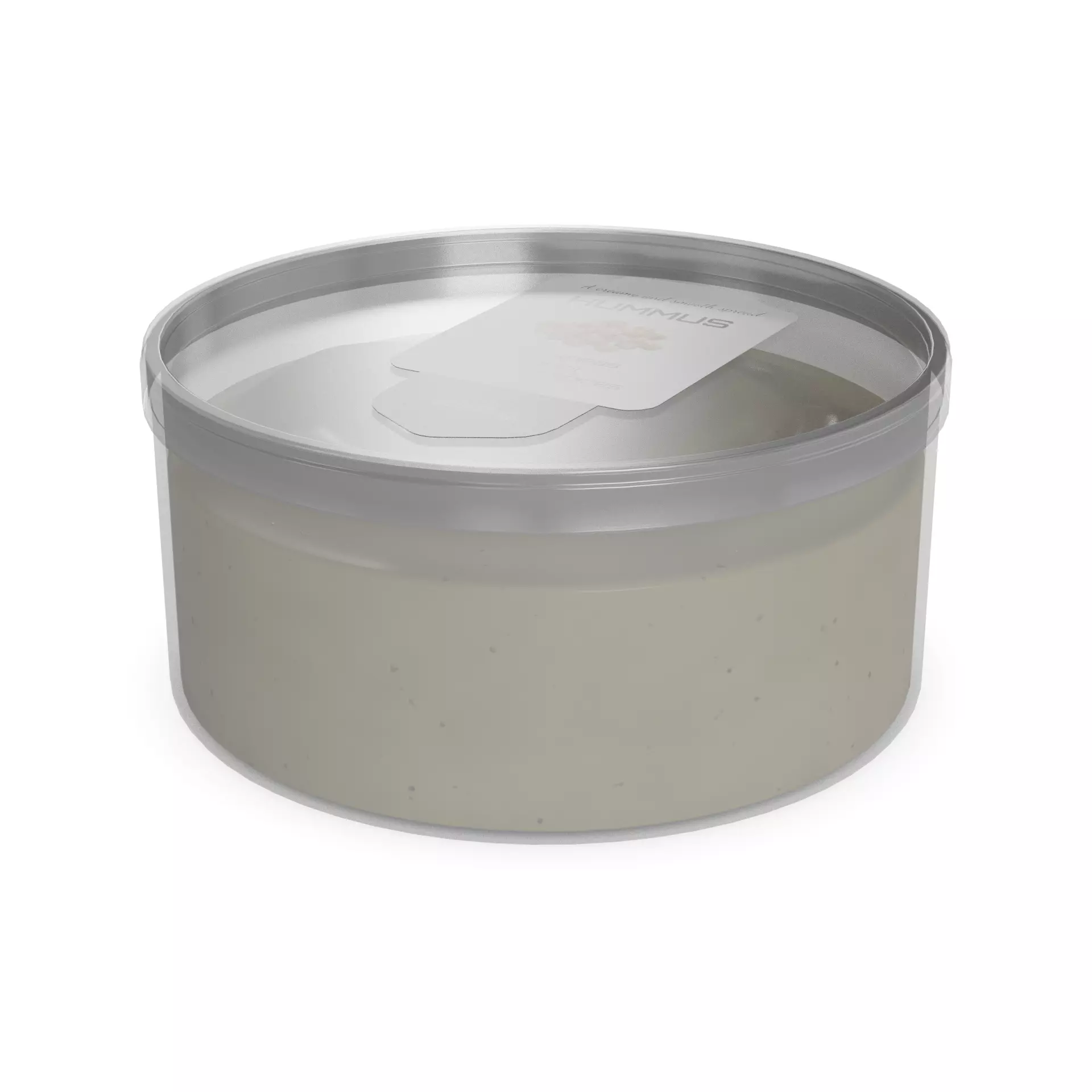 Hummus Hummus Low-poly 3D model_0