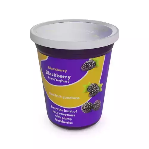 Flavored yoghurts Blackberry Burst