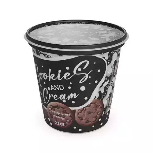 Flavored yoghurts Cookies and Cream