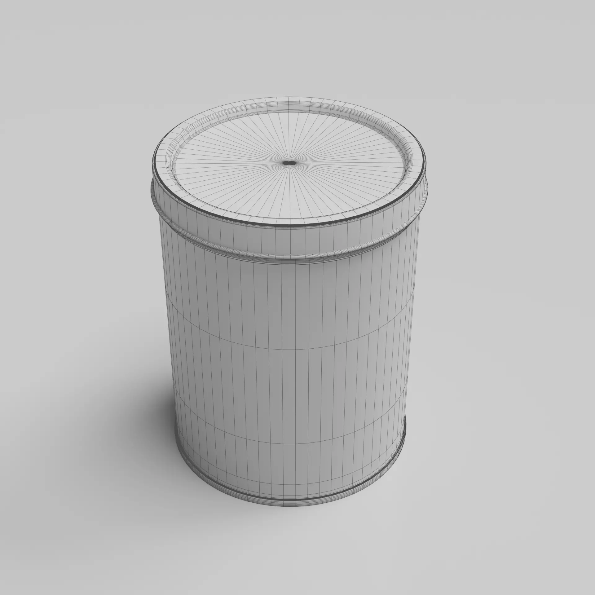 Mayonnaise Mayonnaise Low-poly 3D model_5