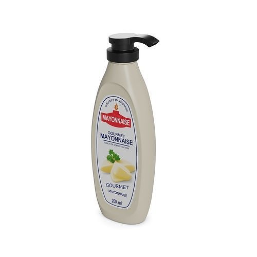 Mayonnaise Mayonnaise 3D model