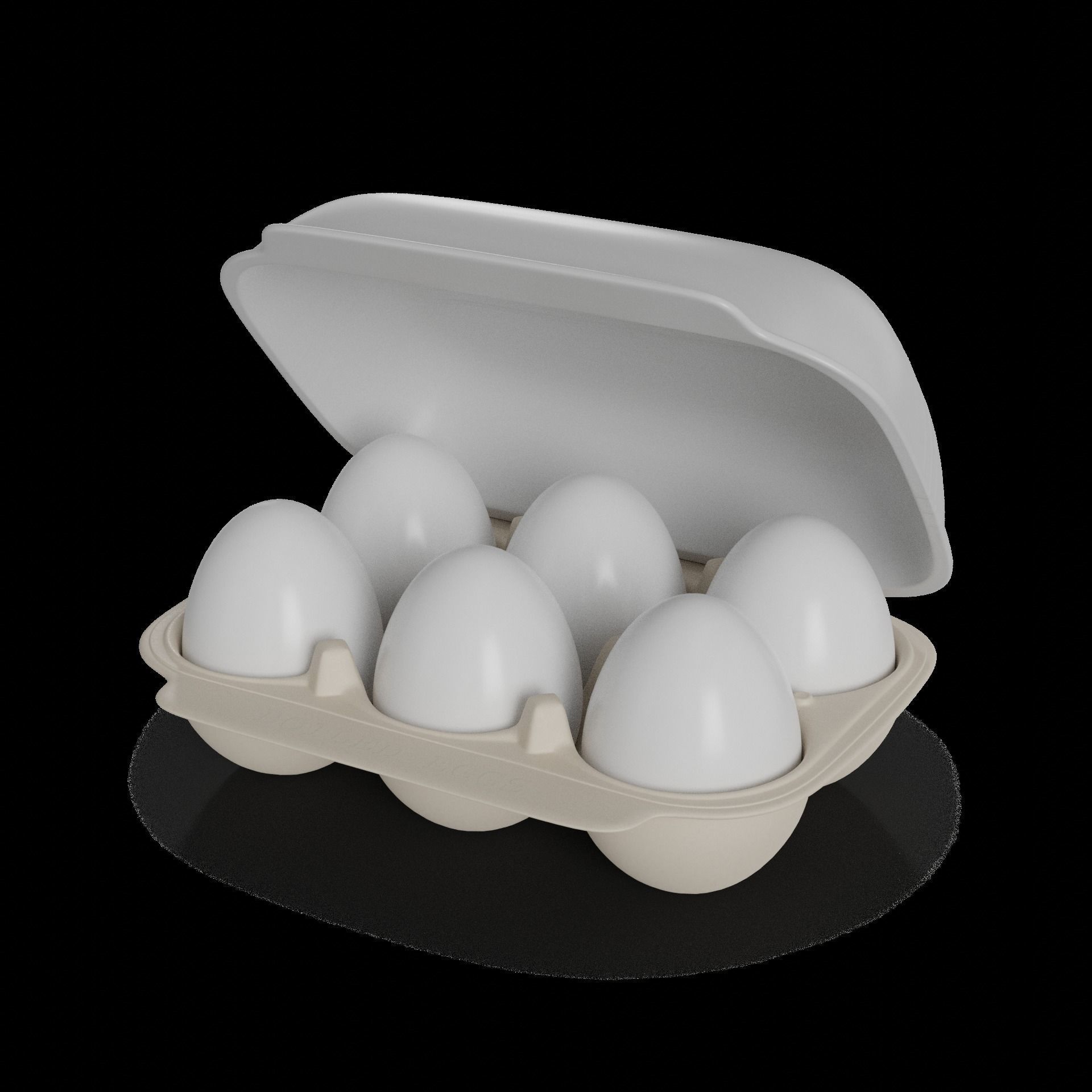 Chicken eggs Chicken Eggs 3D model_1