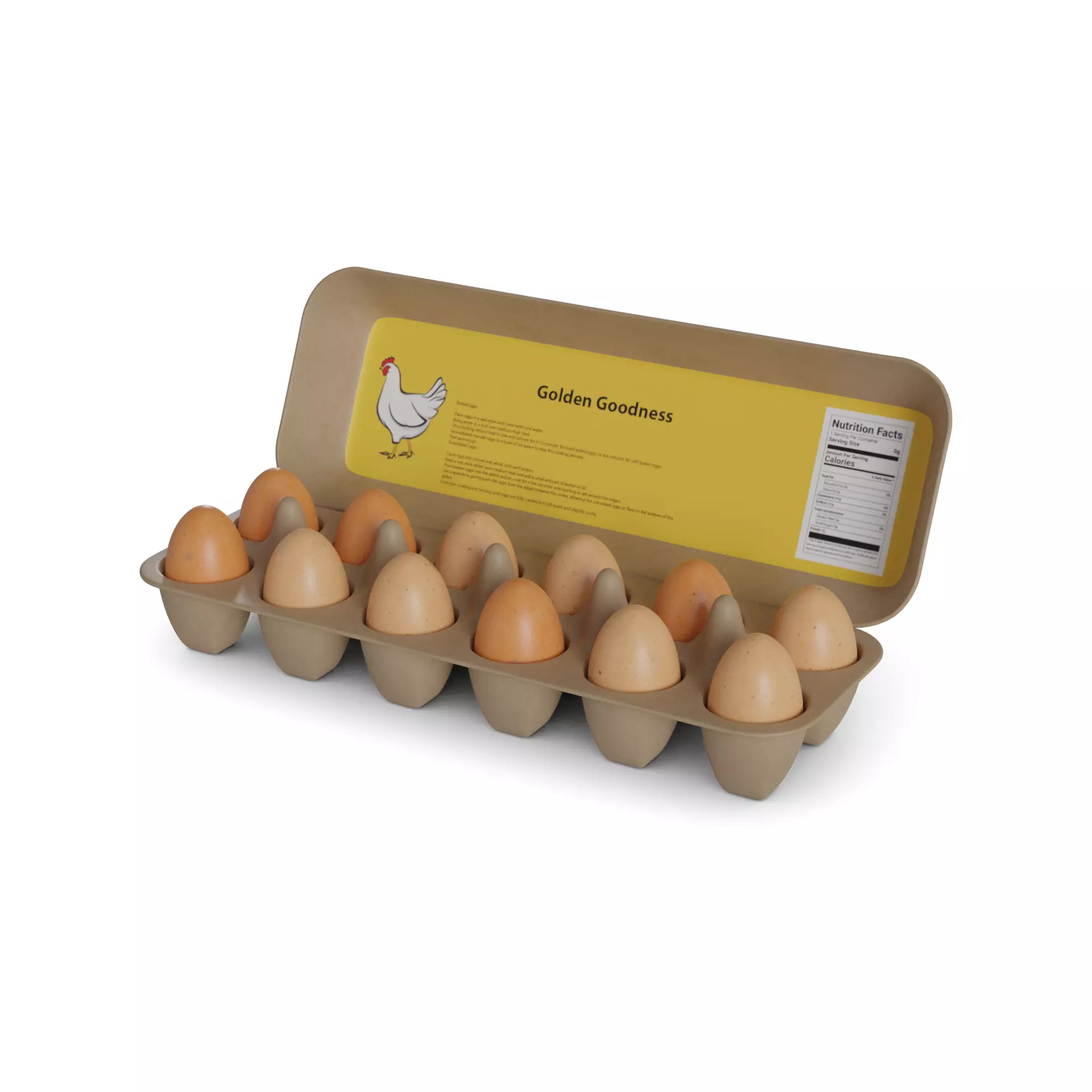 Chicken eggs Chicken Eggs 3D model_0