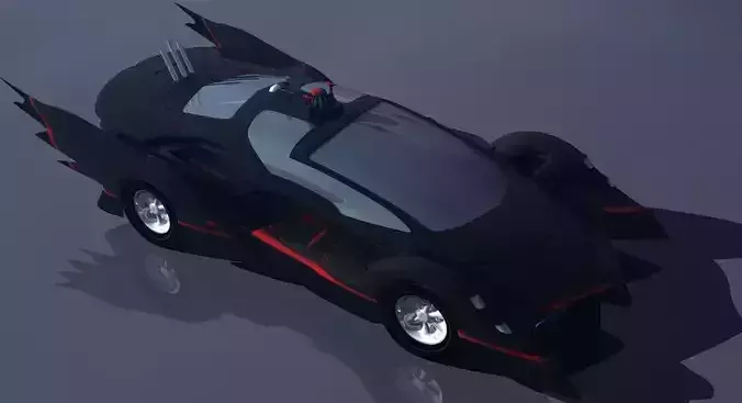 Batmobile Prototype 2014 3D print model