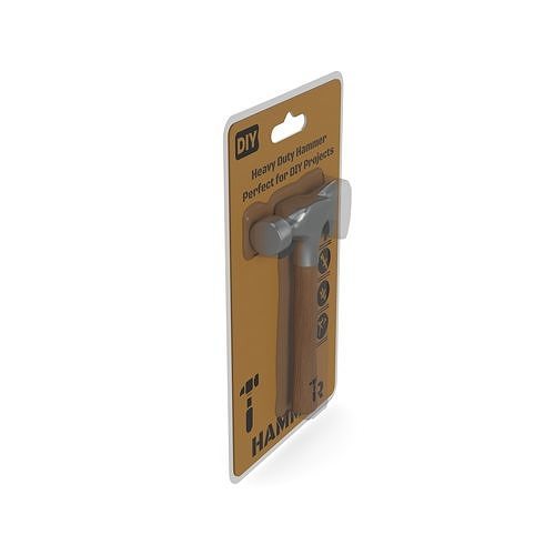 DIY essentials Hammer Low-poly 3D model